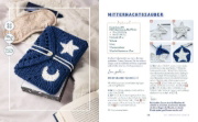 Buchcover und Innenansicht für das Buch: Buchhüllen häkeln - mit crochetinglara
