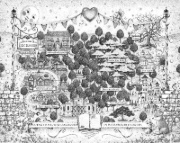 Buchcover und Innenansicht für das Buch: A Curse for True Love
