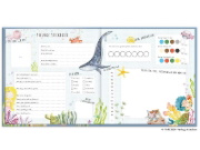 Buchcover und Innenansicht für das Buch: Kindergartenfreunde - MEERJUNGFRAU
