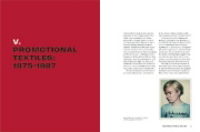 Buchcover und Innenansicht für das Buch: Andy Warhol: The Complete Textiles and Fashion