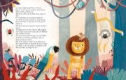 Buchcover und Innenansicht für das Buch: Roarrr! Theo Wutlöwe im Gefühle-Dschungel