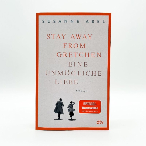 Buchcover und Innenansicht für das Buch: Stay away from Gretchen