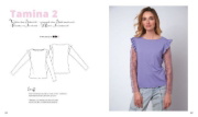 Buchcover und Innenansicht für das Buch: Jersey-T-Shirts nähen