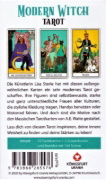 Buchcover und Innenansicht für das Buch: Modern Witch Tarot (Deutsch)