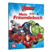 Buchcover und Innenansicht für das Buch: Marvel Avengers: Mein Freundebuch