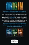 Buchcover und Innenansicht für das Buch: Origin - Die Entdeckung