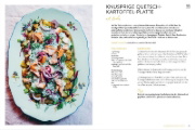 Buchcover und Innenansicht für das Buch: Sommerhausküche: Rezepte für die schönste Zeit im Norden