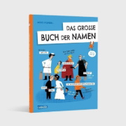 Buchcover und Innenansicht für das Buch: Das große Buch der Namen
