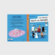 Buchcover und Innenansicht für das Buch: Das große Buch der Namen