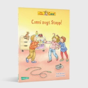 Buchcover und Innenansicht für das Buch: Conni-Bilderbücher: Conni sagt Stopp!