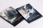 Buchcover und Innenansicht für das Buch: The Illustrated At The Mountains of Madness, Book 1