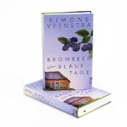Buchcover und Innenansicht für das Buch: Brombeerblaue Tage