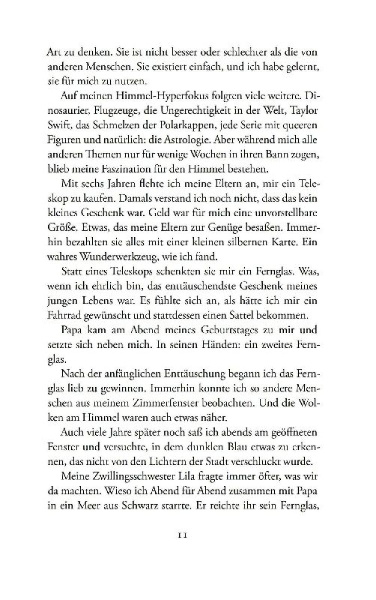 Buchcover und Innenansicht für das Buch: Camp Rainbow - Über mir der Himmel