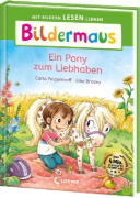 Buchcover und Innenansicht für das Buch: Bildermaus - Ein Pony zum Liebhaben
