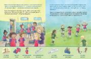 Buchcover und Innenansicht für das Buch: Fußball (Deutsch-Englisch)