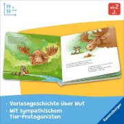 Buchcover und Innenansicht für das Buch: Wenn liebe Waschbären wütend sind