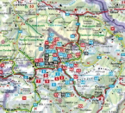 Buchcover und Innenansicht für das Buch: Dolomiten Band 6 - Cortina d'Ampezzo