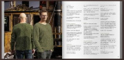Buchcover und Innenansicht für das Buch: Für ihn gestrickt
