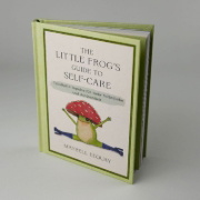 Buchcover und Innenansicht für das Buch: The Little Frog's Guide to Self-Care