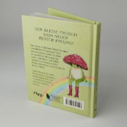 Buchcover und Innenansicht für das Buch: The Little Frog's Guide to Self-Care