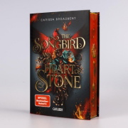 Buchcover und Innenansicht für das Buch: The Songbird and the Heart of Stone