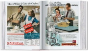 Buchcover und Innenansicht für das Buch: All-American Ads of the 40s