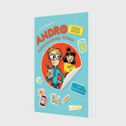 Buchcover und Innenansicht für das Buch: Andro, streng geheim! - Fehlermeldung: Schule