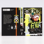 Buchcover und Innenansicht für das Buch: One Piece Law Novel