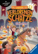 Buchcover und Innenansicht für das Buch: Das Fundbüro der verlorenen Schätze - Flammensturm