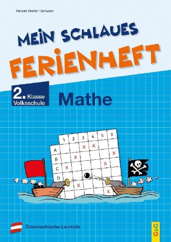 Buchcover und Innenansicht für das Buch: Mein schlaues Ferienheft Mathematik - 2. Klasse Volksschule