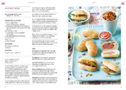 Buchcover und Innenansicht für das Buch: Partyrezepte von A-Z