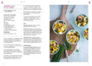Buchcover und Innenansicht für das Buch: Partyrezepte von A-Z