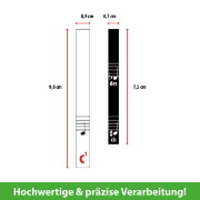 Buchcover und Innenansicht für das Buch: ARTIST AHEAD® Noten Aufkleber für Klavier & Keyboard