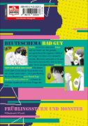 Buchcover und Innenansicht für das Buch: HARU NO ARASHI TO MONSTER