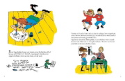 Buchcover und Innenansicht für das Buch: Pippi firar födelsedag
