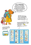 Buchcover und Innenansicht für das Buch: Schulstart-Block ab 6 Jahre - Buchstaben schreiben lernen