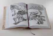 Buchcover und Innenansicht für das Buch: The Pillars of the Earth
