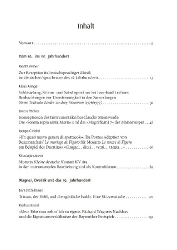 Buchcover und Innenansicht für das Buch: Von der Musik ausgehen