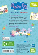 Buchcover und Innenansicht für das Buch: Peppa Wutz Ausmalbilder: Mein toller Malblock