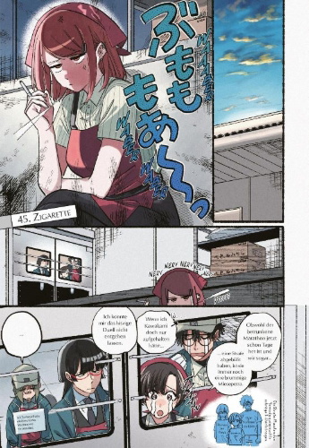 Buchcover und Innenansicht für das Buch: SUPER NO URA DE YANI SUU FUTARI