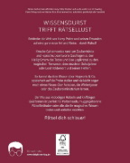 Buchcover und Innenansicht für das Buch: Potterversum I Wissen in Rätseln