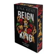 Buchcover und Innenansicht für das Buch: Reign of a King: A Dark Billionaire Romance