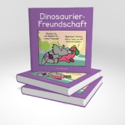 Buchcover und Innenansicht für das Buch: Dinosaur Friendship