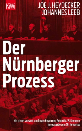 Buchcover und Innenansicht für das Buch: Der Nürnberger Prozeß