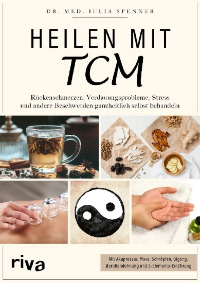 Buchcover und Innenansicht für das Buch: Heilen mit TCM