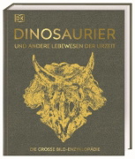 Buchcover und Innenansicht für das Buch: Dinosaurier und andere Lebewesen der Urzeit
