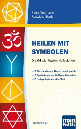 Buchcover und Innenansicht für das Buch: Heilen mit Symbolen. Die 64 wichtigsten Heilzeichen