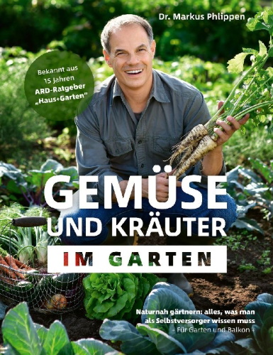 Buchcover und Innenansicht für das Buch: Gemüse und Kräuter im Garten