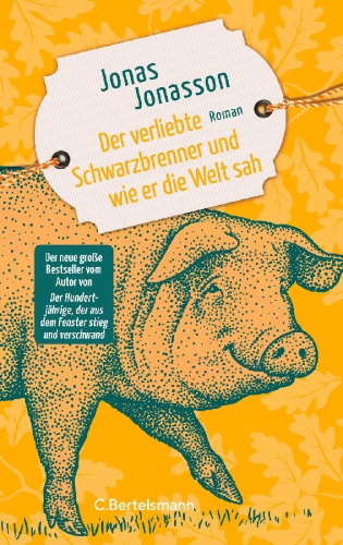 Buchcover und Innenansicht für das Buch: Algot, Anna Stina och det välsignade brännvinet