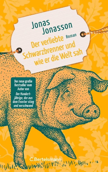 Buchcover und Innenansicht für das Buch: Algot, Anna Stina och det välsignade brännvinet